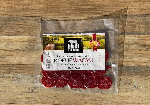 Saucisson Wagyu - Petites tranches